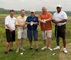 Scott McDonald RE/MAX Gateway team former Redskin Brian Mitchell 2012 Challenge at Trump National