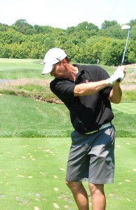 Former Major League Baseball pitcher Pete Schourek at YouthQuest's 2013 Challenge at Trump National Golf Course