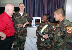 Tom Meeks 3D printing Freestate ChalleNGe Academy Cadets