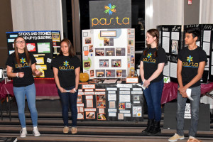 The PASTA team makes its presentation at the final round of judging for the Step Up Loudoun Youth Competition on April 6, 2016 at OneLoudoun