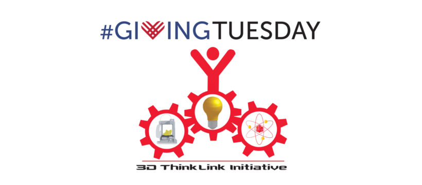 Giving Tuesday 2016 3D ThinkLInk logo