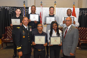 3D ThinkLink students from Capital Guardian Youth ChalleNGe Academy receive awards December 2018
