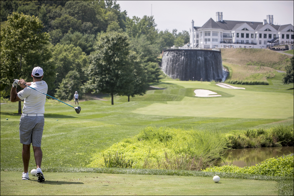 YouthQuest Charity Golf tournament Trump National Golf Course,