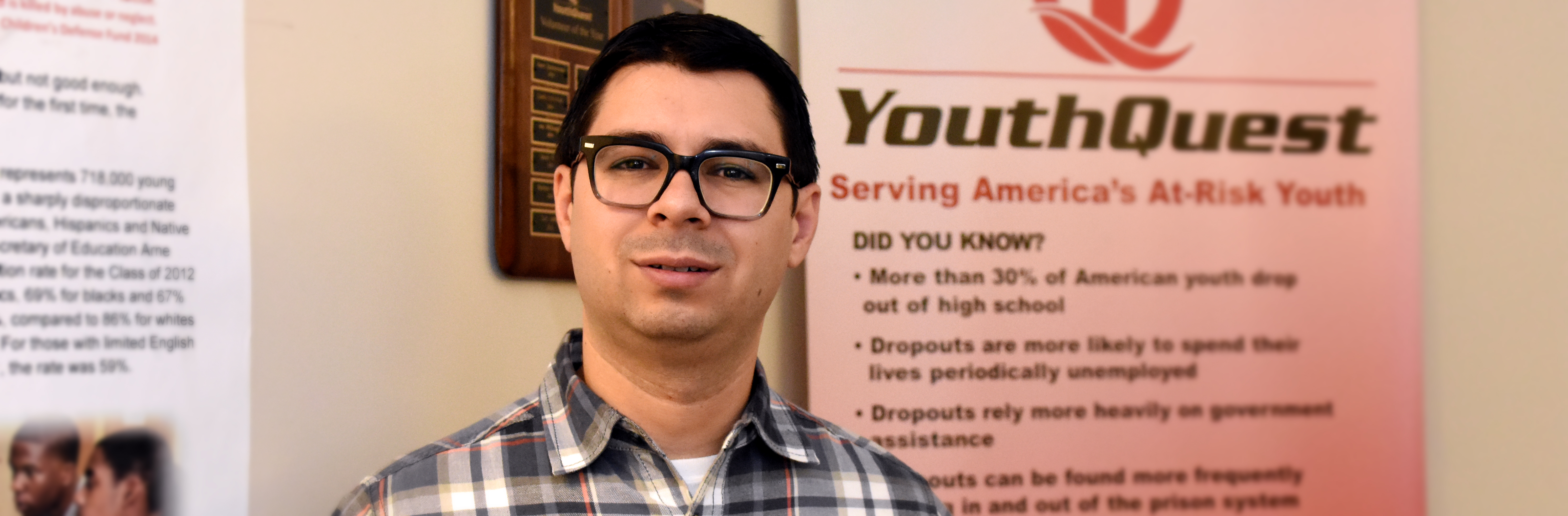 YouthQuest Foundation Operations Manager Juan Louro