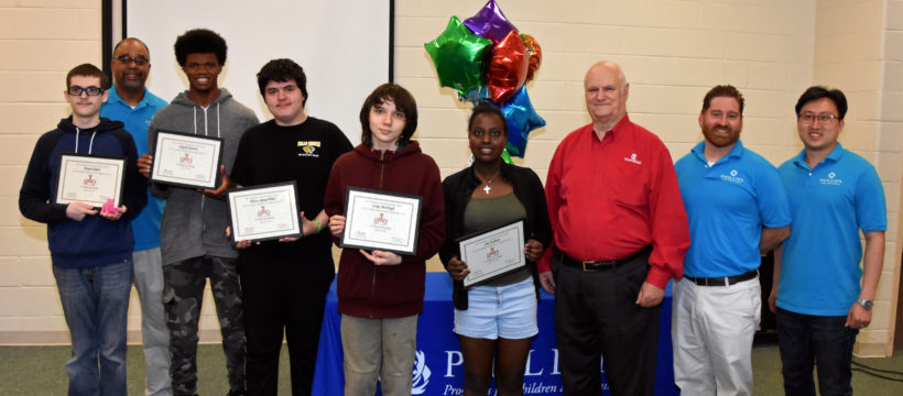 3D ThinkLink students and instructors at PHILLIPS School in Annandale, Virginia, June 10, 2016.